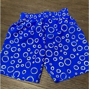 Sol Swim Shorts Youth Boys Sz 3T Blue Mesh Lining